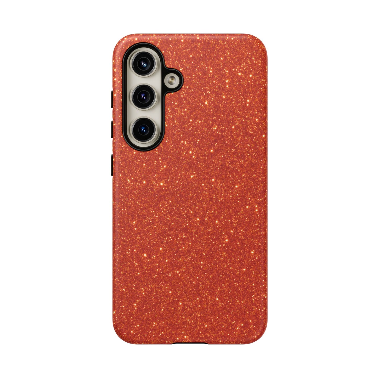 Portofino Orange Glitter Case