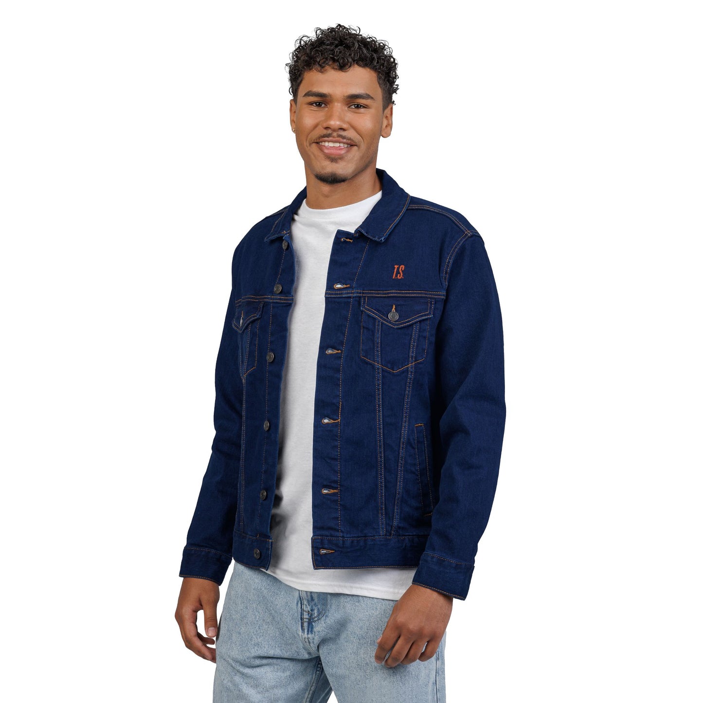 Life Of A Showgirl Unisex Embroidered Denim Jacket