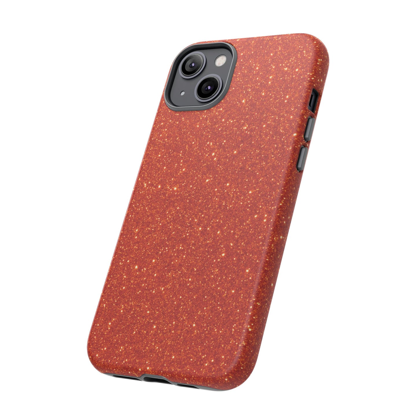 Portofino Orange Glitter Case