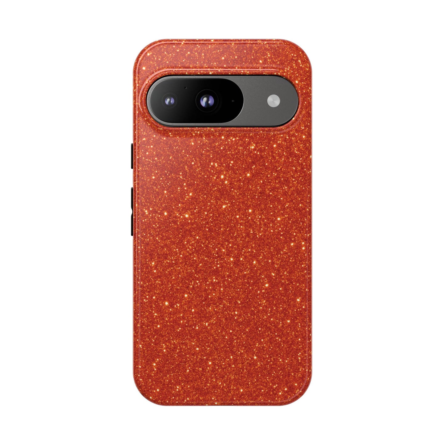 Portofino Orange Glitter Case