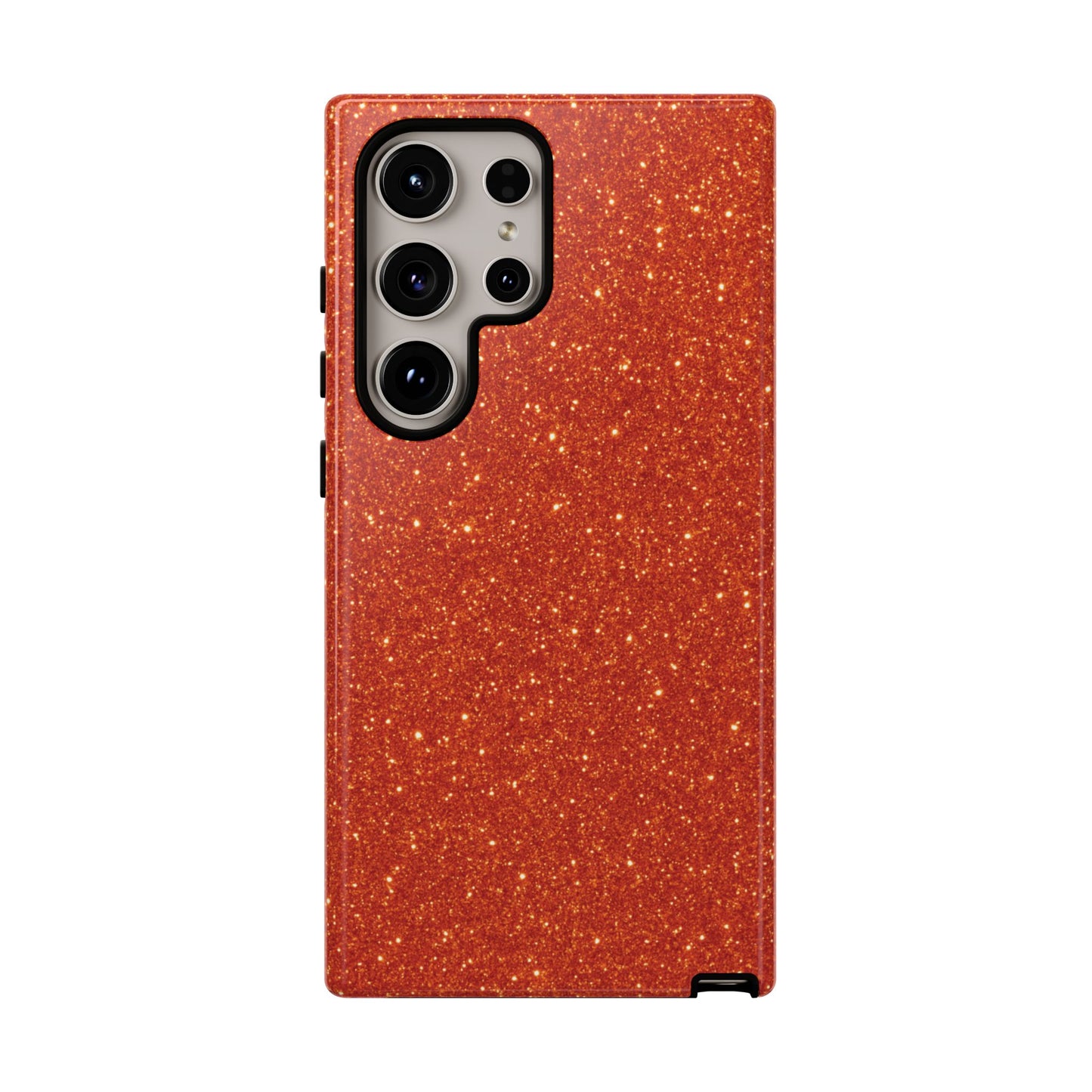 Portofino Orange Glitter Case