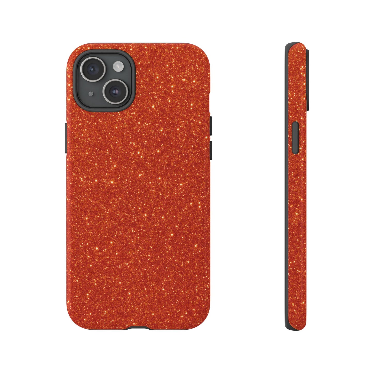 Portofino Orange Glitter Case
