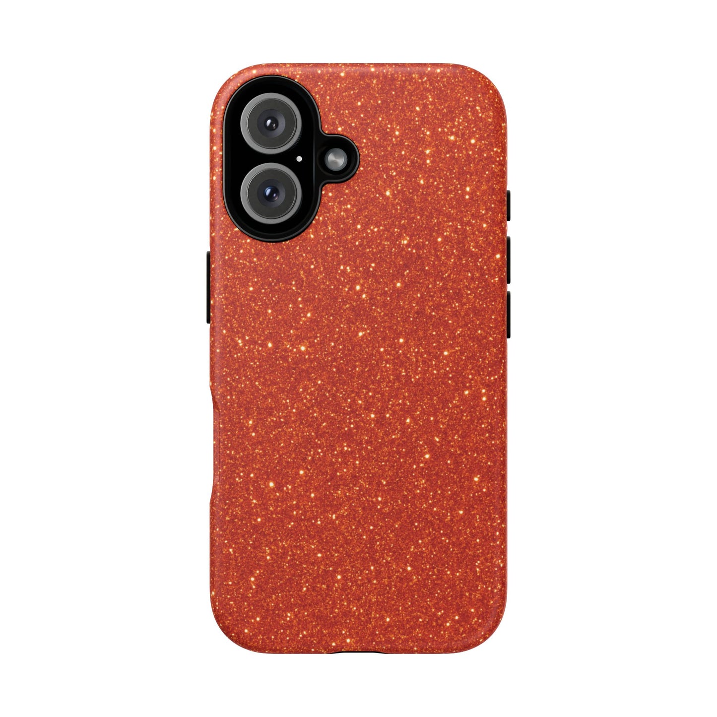 Portofino Orange Glitter Case