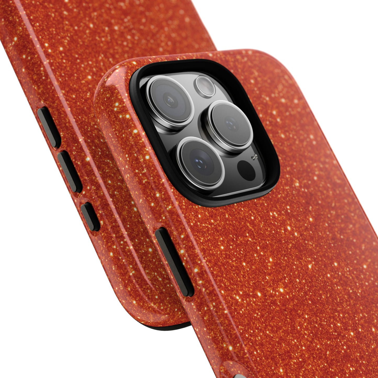 Portofino Orange Glitter Case