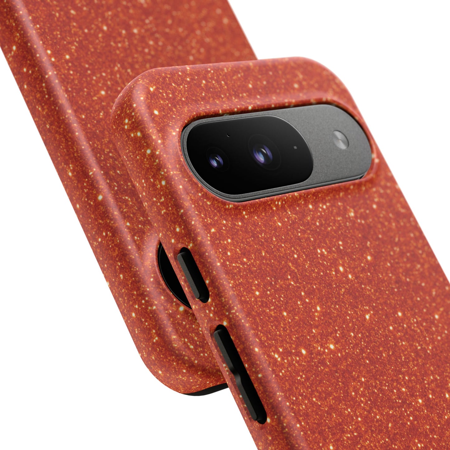 Portofino Orange Glitter Case