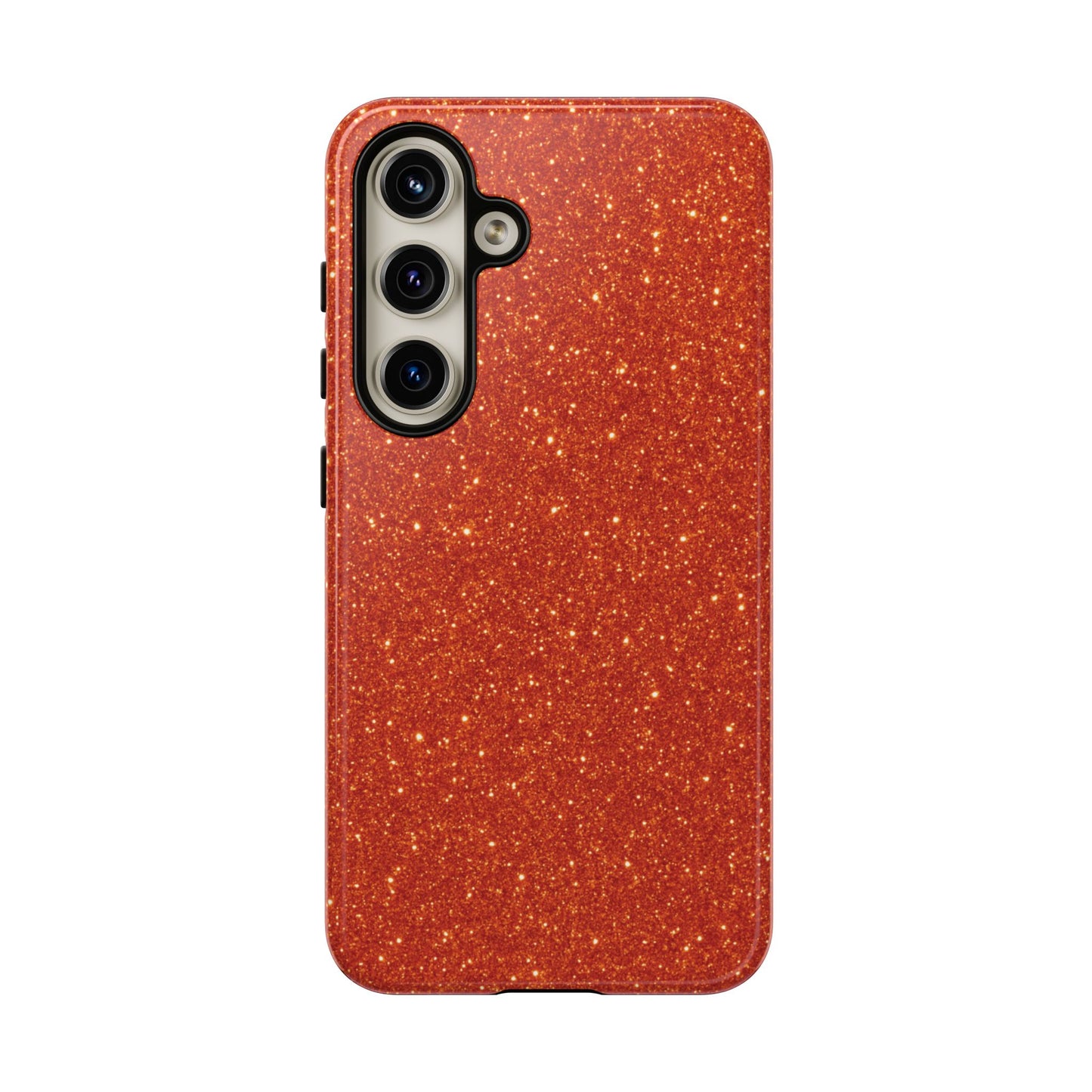 Portofino Orange Glitter Case