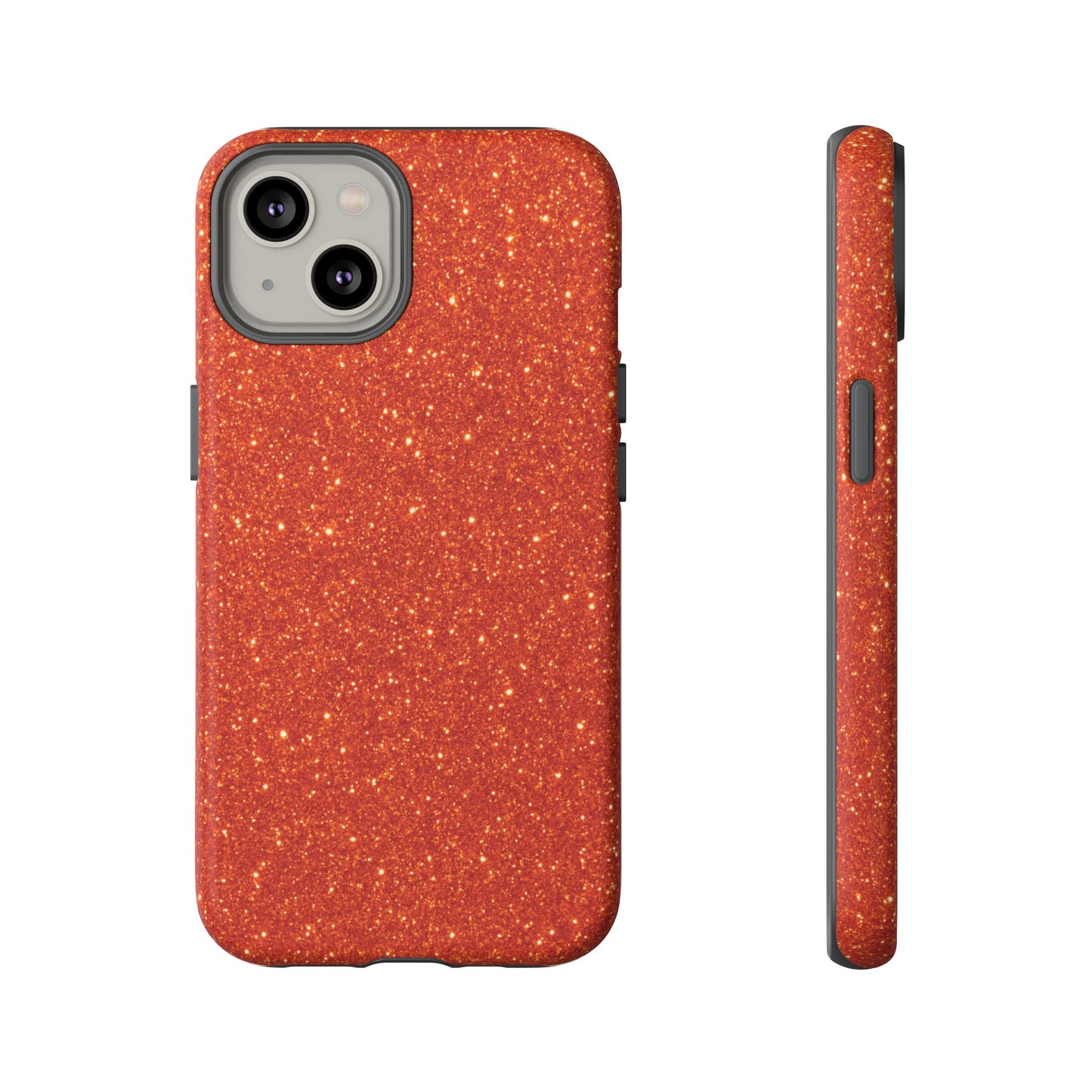 Portofino Orange Glitter Case