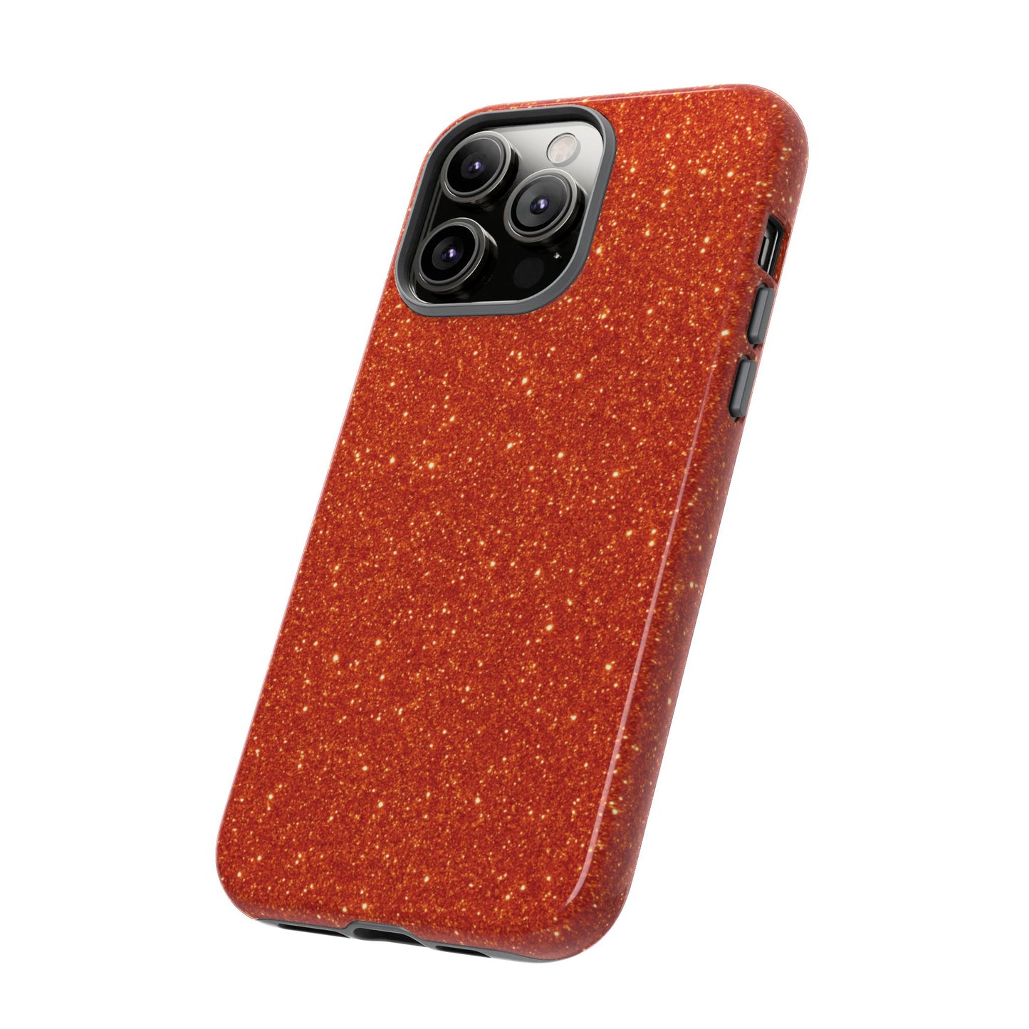 Portofino Orange Glitter Case