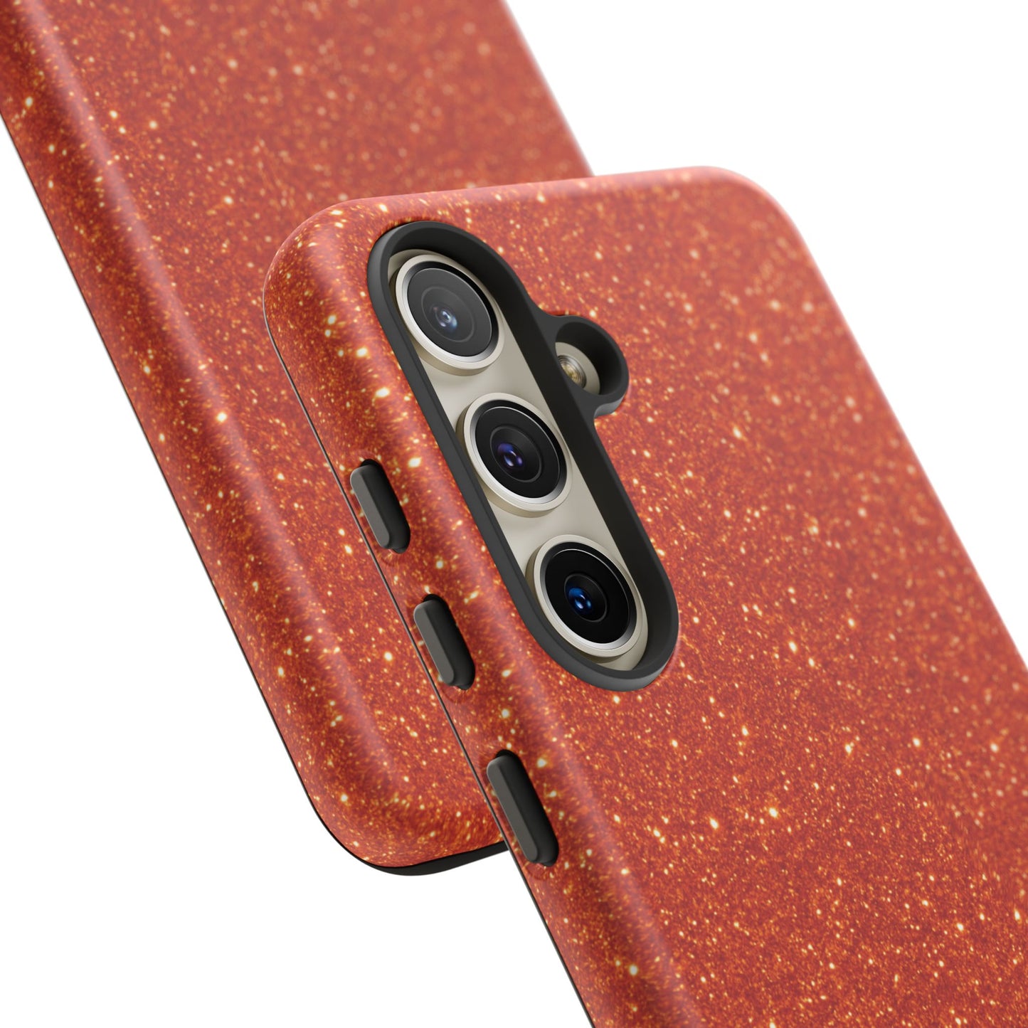 Portofino Orange Glitter Case