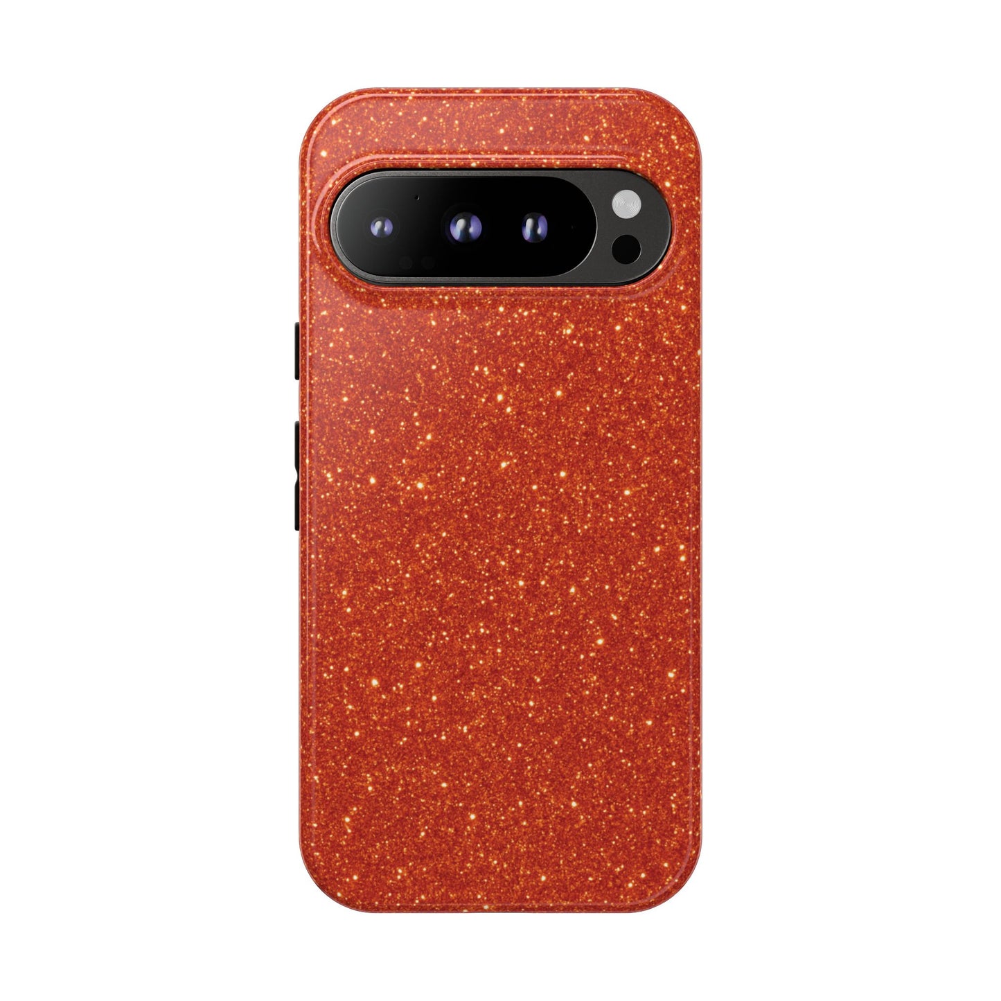 Portofino Orange Glitter Case