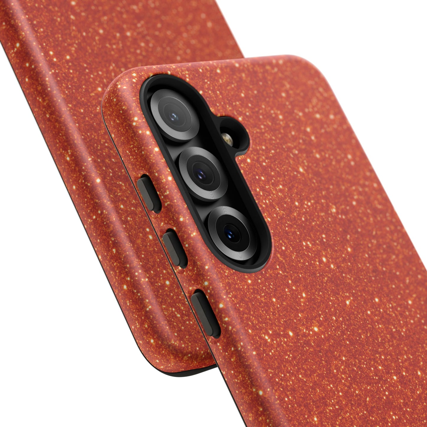 Portofino Orange Glitter Case